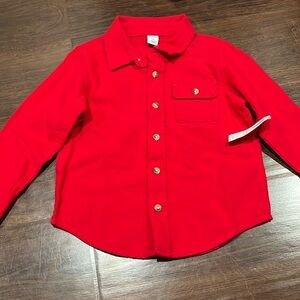 Red flannel long sleeve shirt